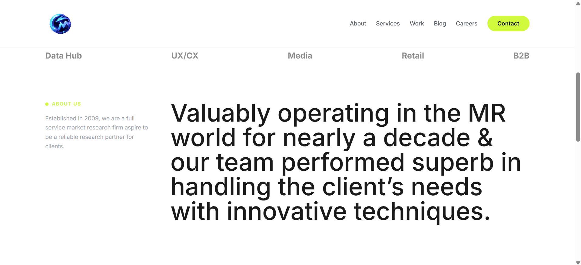 Animated Editorial Landing Experience — 01