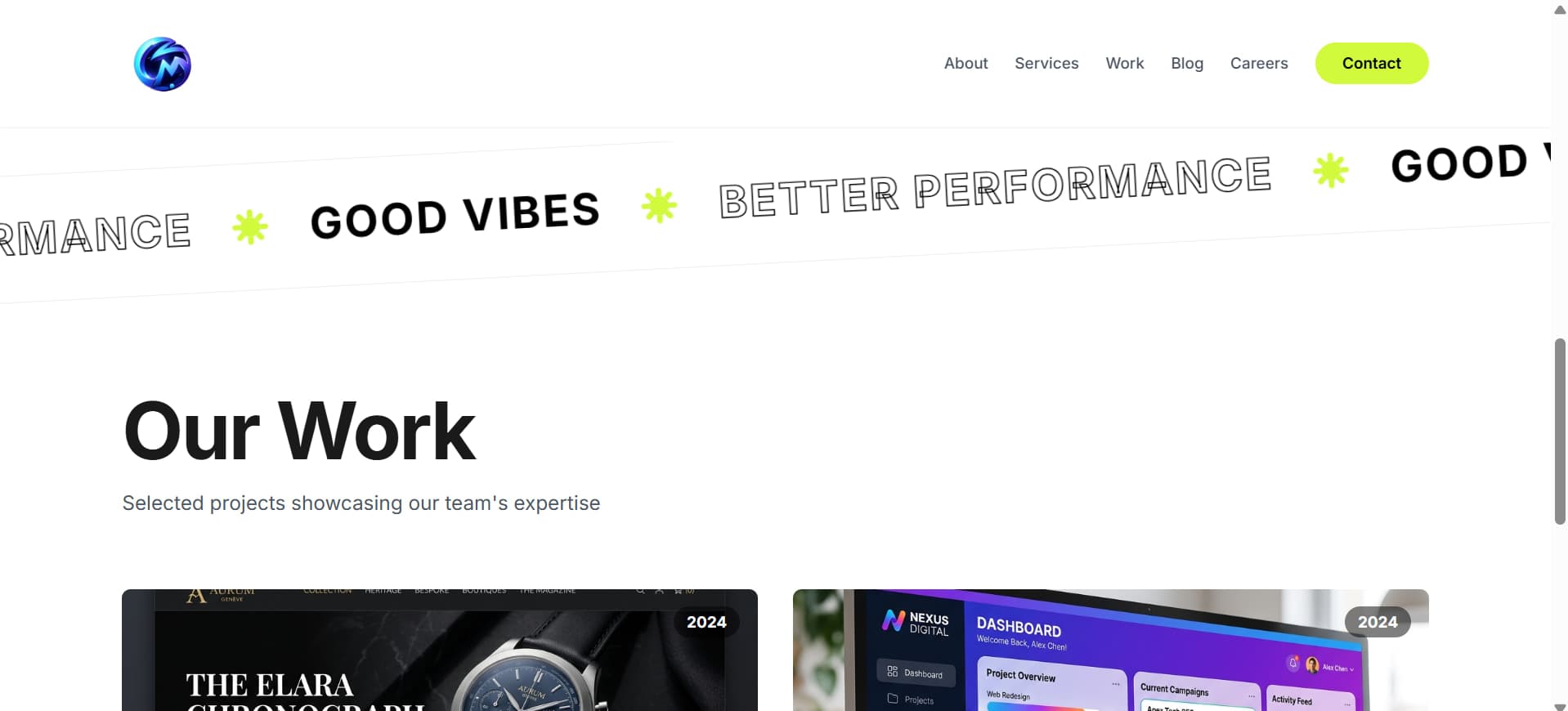 Animated Editorial Landing Experience — 02