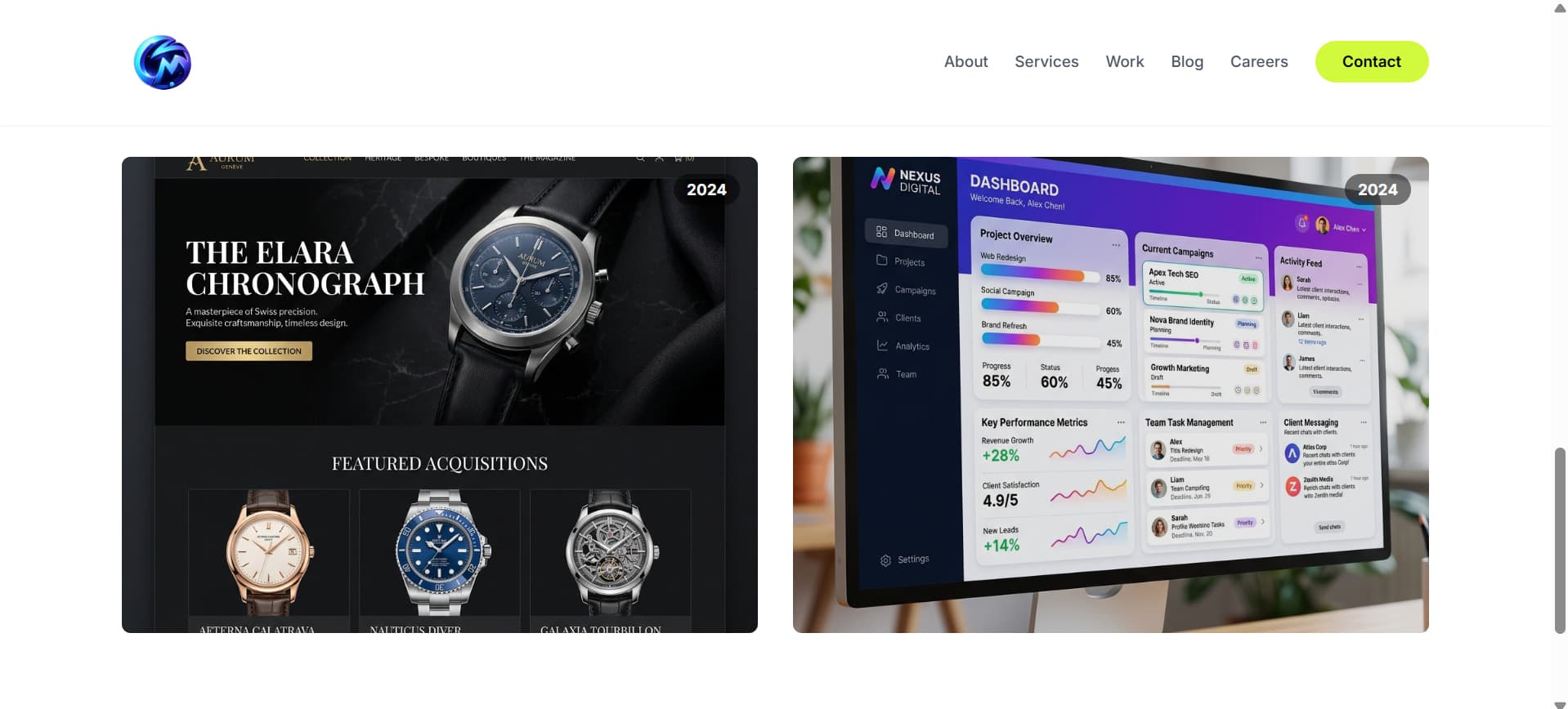 Animated Editorial Landing Experience — 03