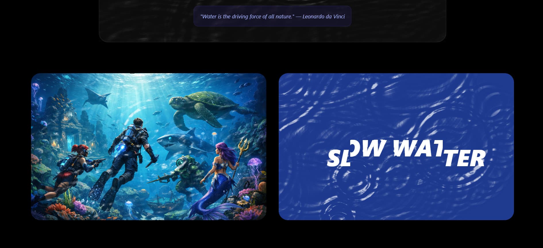 Water Shader Component — 02